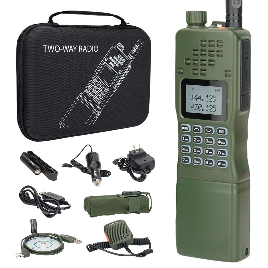 Baofeng AR-152 Walkie Talkie 15W Powerful Long Range Tactical Game Two way Radio AN /PRC-152 for Hun