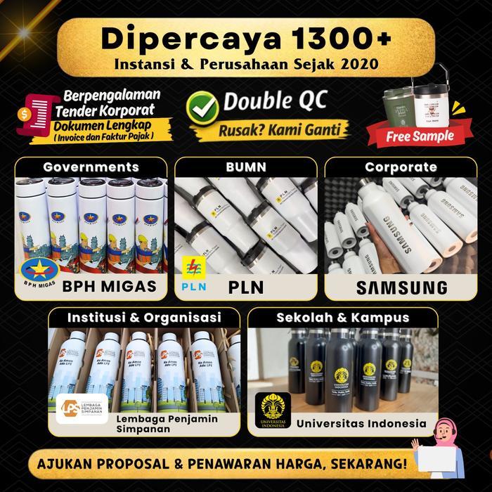 Tumbler Custom Tyeso Stainless 890ml 600ml Termos Botol Minum Kopi Tahan Panas & Dingin BPA Free