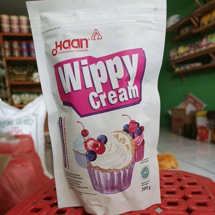 Haan wippy cream 200g/wippy cream haan 200gr