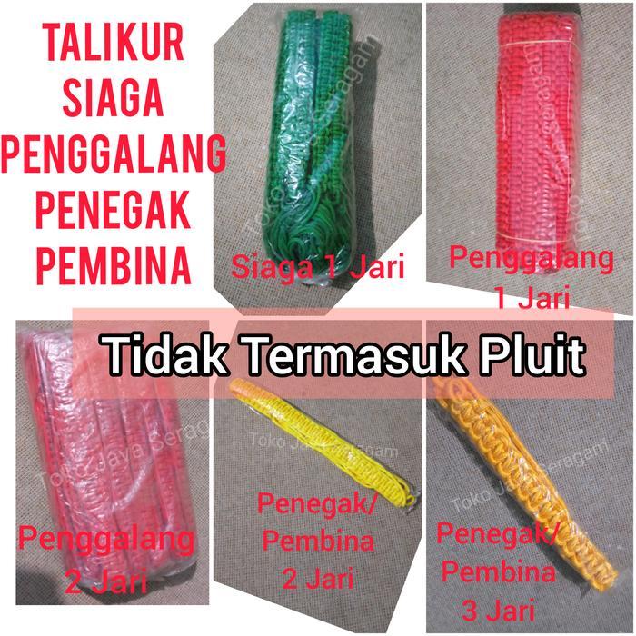 TERMURAH Tali Kur Pluit SD SMP SMA Pramuka Siaga Penggalang Penegak Pembina READY STOCK