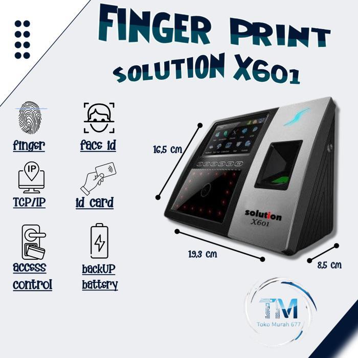 Mesin absen Solution X 601 - solution x601
