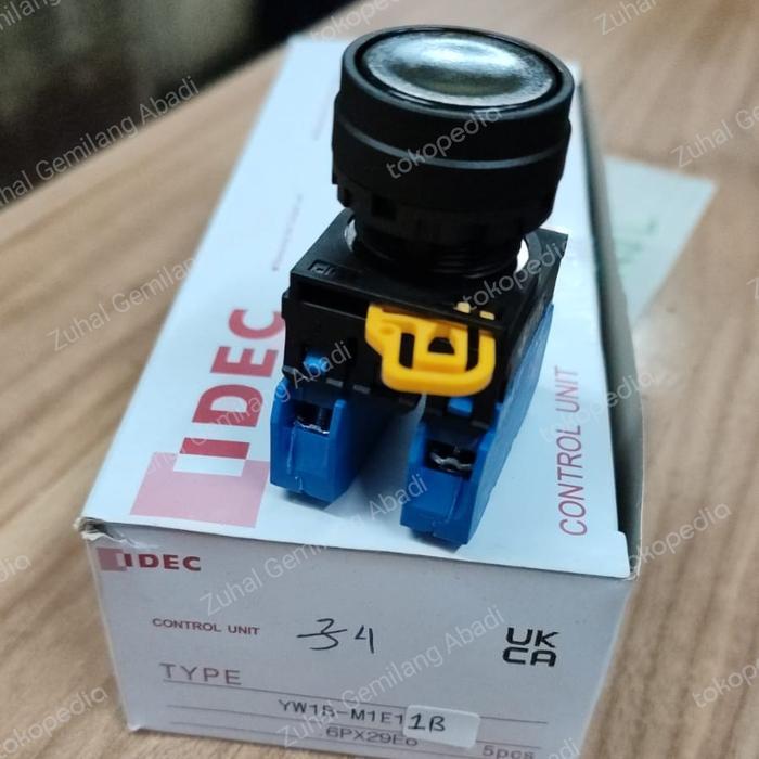 Yw1B-M1E11B ( Yw1B-M1E20 ) Push Button, Idec Harga Spesial