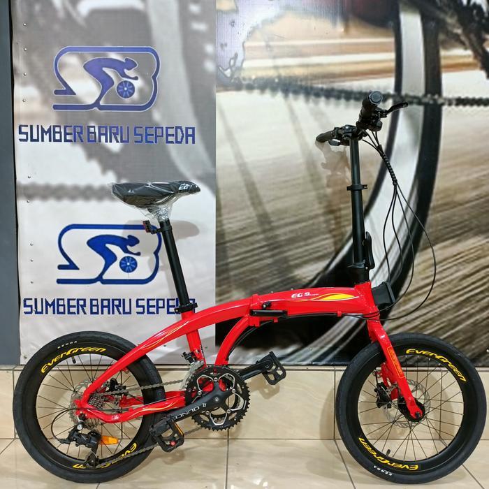 SEPEDA LIPAT 20" EVERGREEN EG 9 EDGE