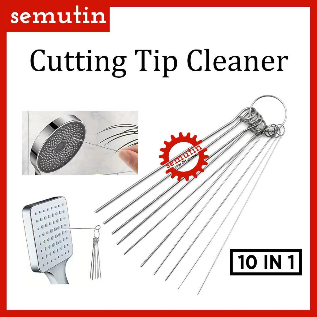 Tip Cutting Cleaner 10in1 AK39 SM / Pembersih Lubang Nozzle Jarum Stainless / Tong Nosel Pemotong Pe