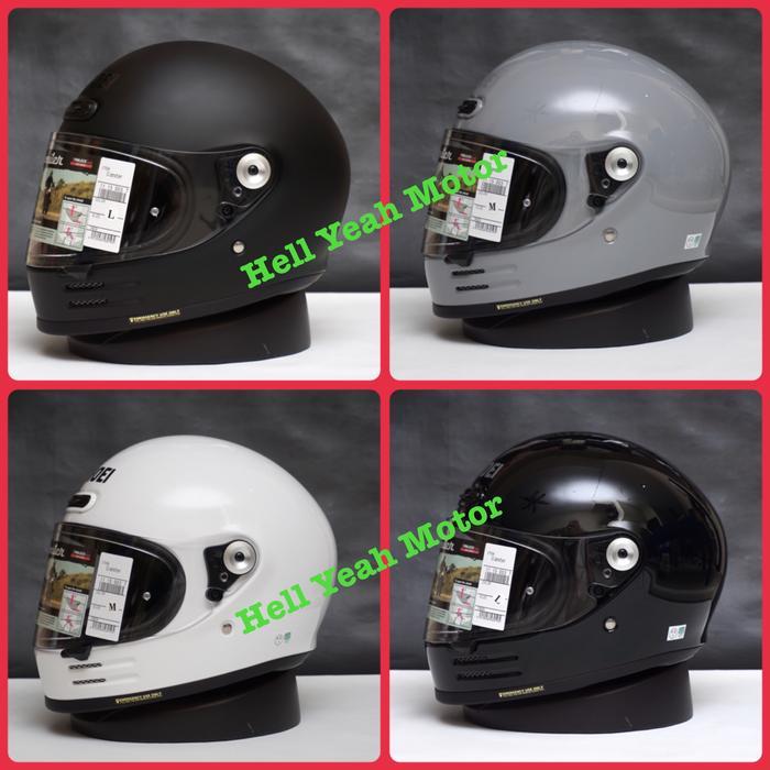 SIAPKIRIM Shoei Glamster 1:1 Grey White Black Doff/Glossy Not x14 Rx7x pista x15 READY STOCK