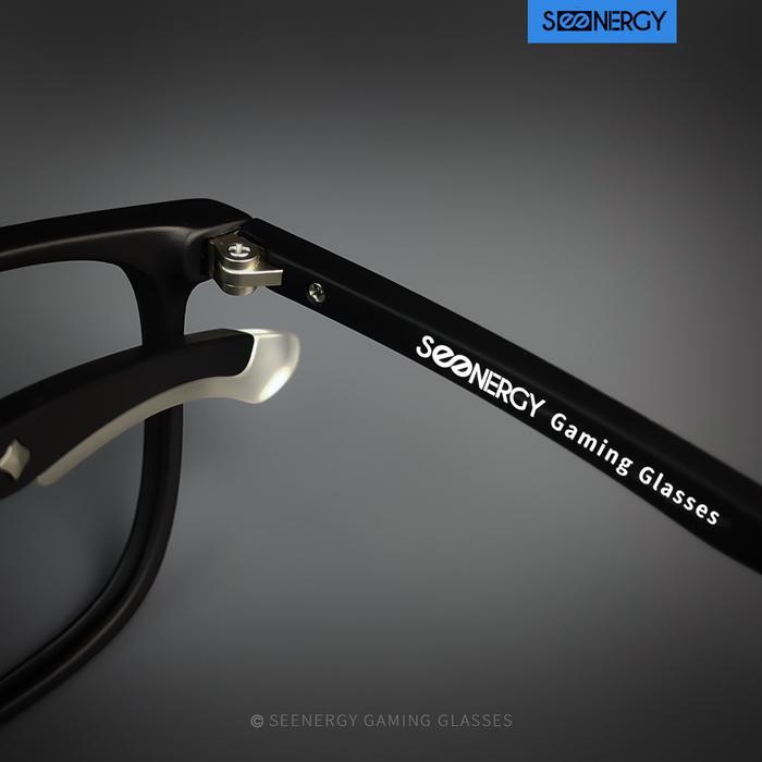 Seenergy Kacamata Gaming Hades Midnight Black