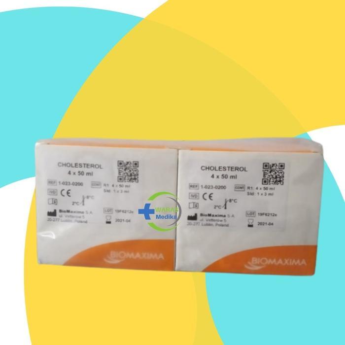 JTTOP" BIOMAXIMA CHOLESTEROL 4X50ML / REAGEN CHOLESTROL