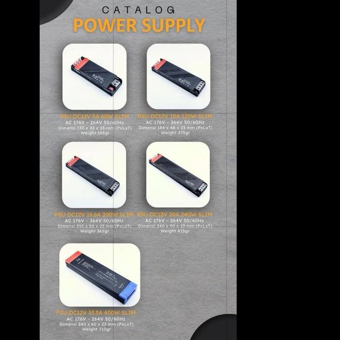 RL Adaptor/SLIM/DC12V/INDOOR RayLED