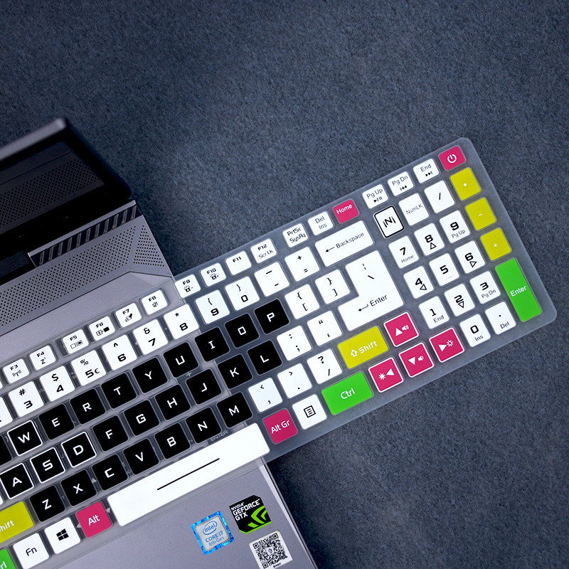 Silicone Laptop Keyboard Cover Accessory For Acer Nitro 5 AN515-58 AN515-54 AN515-55 AN515-56