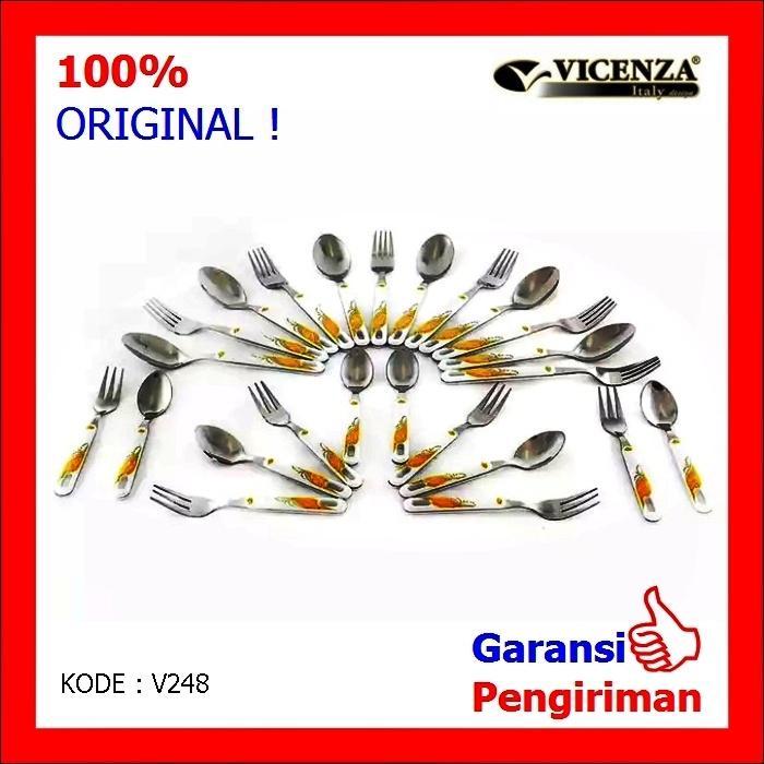 Sale Sendok Set Sendok Stainless Set Sendok Makan Set Plus Tutup Poly Carbonate Bpa Free Vicenza V