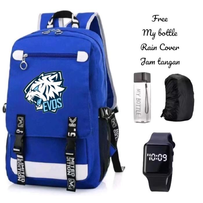 Tas Evos - Tas Anak Sd Karakter Evos - Tas Ransel Evos - Tas Anak Tk - Tas Sekolah - Tas Ransel Anak
