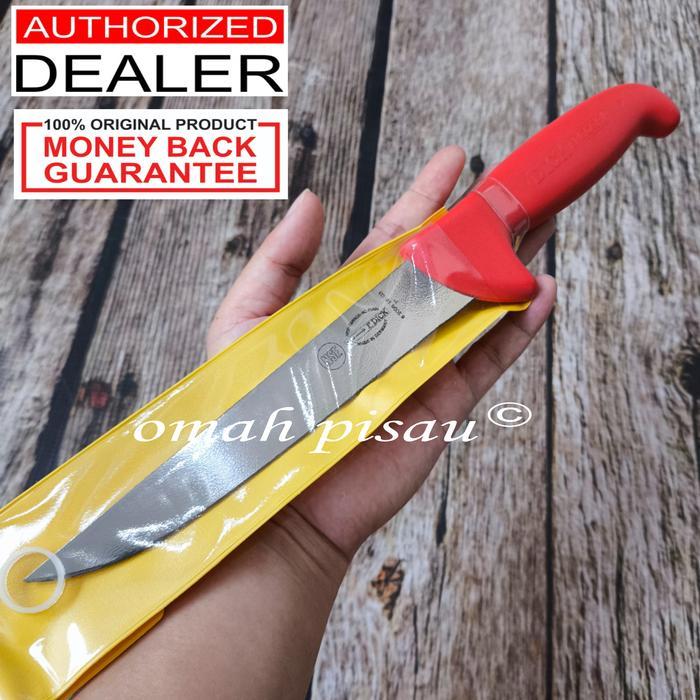 Pisau Boning and sticking knife f.dick 18 cm 8.2006.18-03 Red original Germany