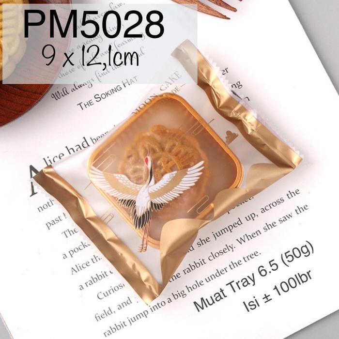 PLASTIK MOONCAKE PM5028 KEMASAN PLASTIK KUE KERING,KUE BULAN,COOKIES