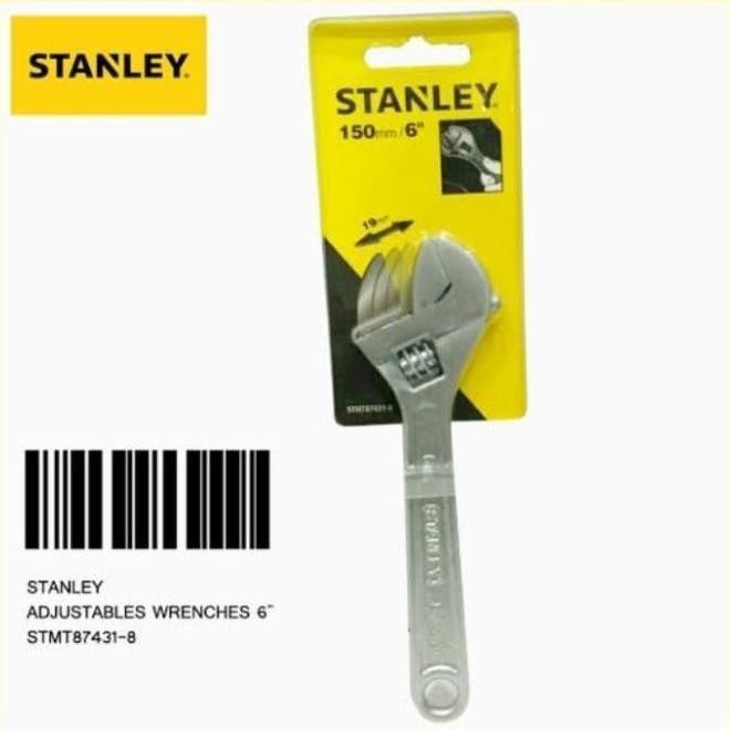 Stanley Kunci Inggris 6 Inch Adjustable Wrench STMT87431 6"