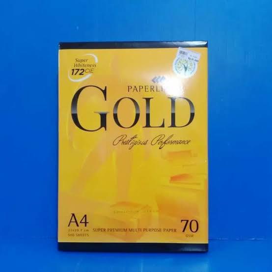 KERTAS HVS PAPERLINE GOLD A4 70GSM