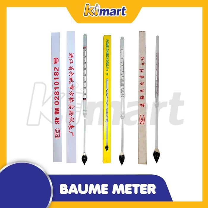 Baume Meter Baume Hydrometer Baume Meter Alat Ukur Kekentalan Baume Meter Pengukur Larutan Sabun