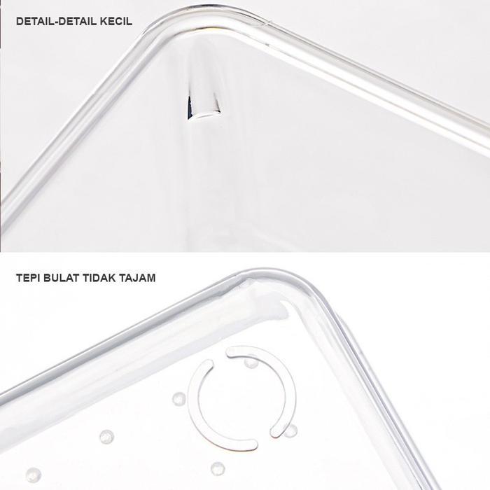 Organizer Laci Bening Acrylic Kotak Penyimpanan skincare Kulkas Organizer Laci Organizer makeup