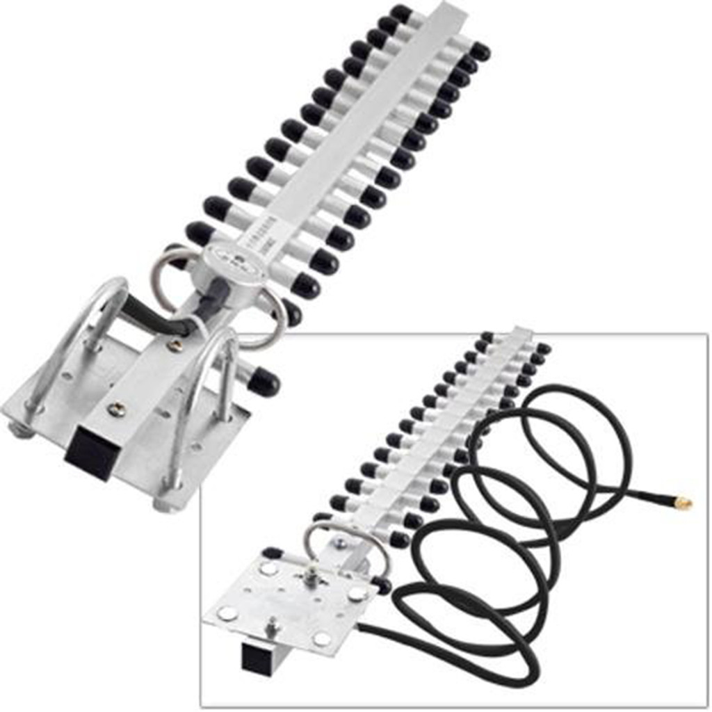 DISKON Etmakit  Top Quality Wireless WiFi Antenna 2.4GHz 16DBI-18DBI RP-SMA W-Lan Long Range Wan Rep
