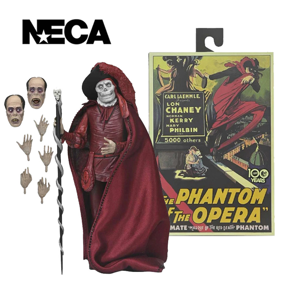 NECA The Phantom of the Opera (1925) - Phantom of the Opera Masque of the Red Death 7 Scale Action