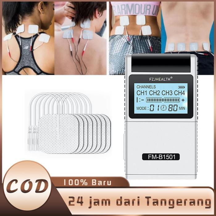 Ready Alat Terapi TENS Fisioterapi Alat Pijat Terapi Listrik TENS EMS Massager Elektrik
