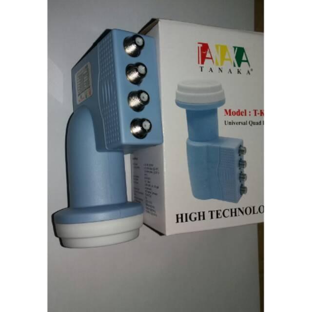 LNBF Parabola T-K4 - LNB KU BAND 4 Output-Receiver Parabola/TV ORI