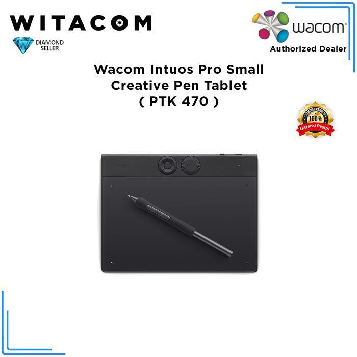 Wacom PTK 470 / PTK470 Intuos Pro Small Creative Pen Tablet - Garansi Resmi