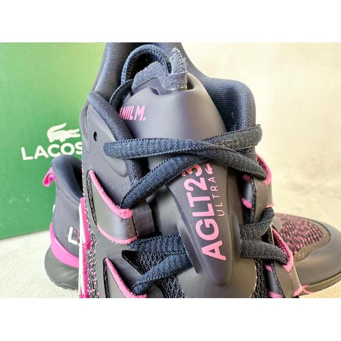 Sepatu Tenis Lacoste Ag-Lt23 Ultra Navy/Pink Good Quality