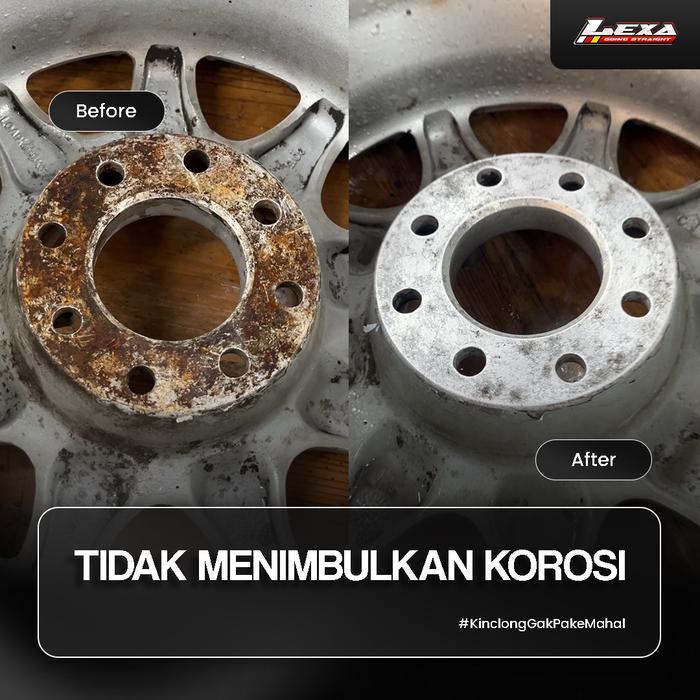 "New" LEXA Rust Blast Rust Remover Cairan Pembersih Karat Mesin Mobil Motor Anti Karat Besi Chrome