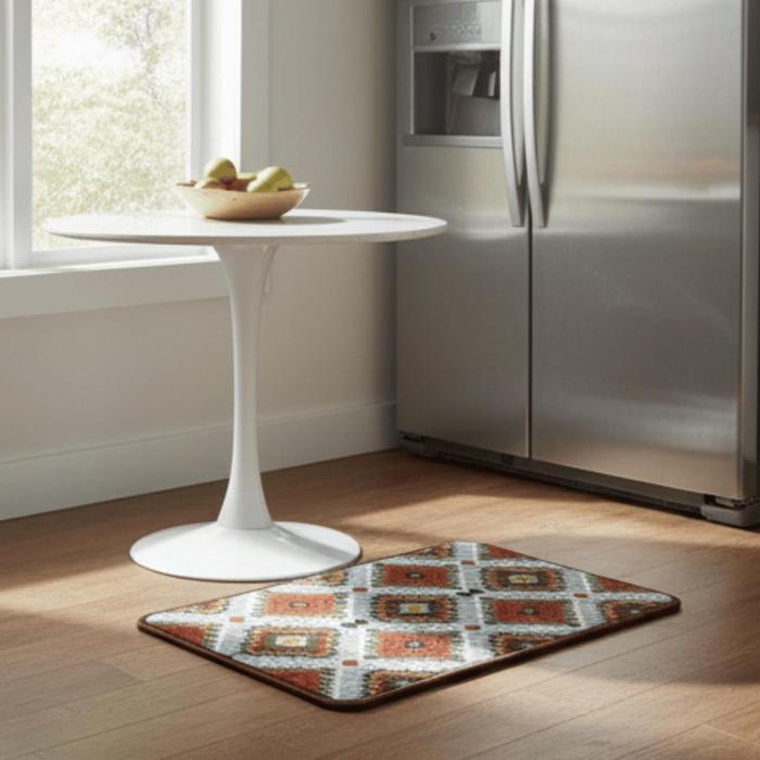 [Tania Store] Keset Rumah Motif Bordir Anti Slip / Anti Licin Keset Lantai Ric untuk Pintu, Dapur,