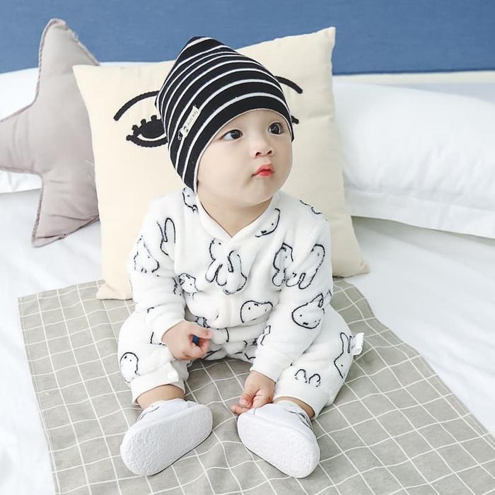 Pakaian Bayi Mantel bayi lucu baru lahir jumpsuit unisex V02