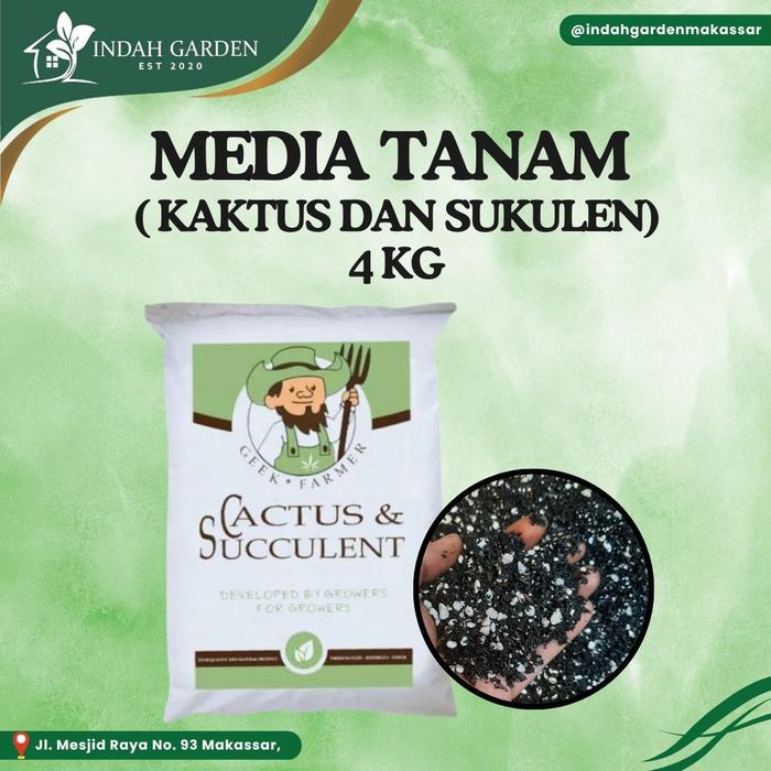 Media Tanam Kaktus dan Sukulen (Geek Farmer)