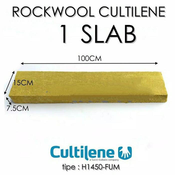 Rockwool Hidroponik Cultilene 1 Slab (1 Meter) Media Tanam Tanaman Hidroponik