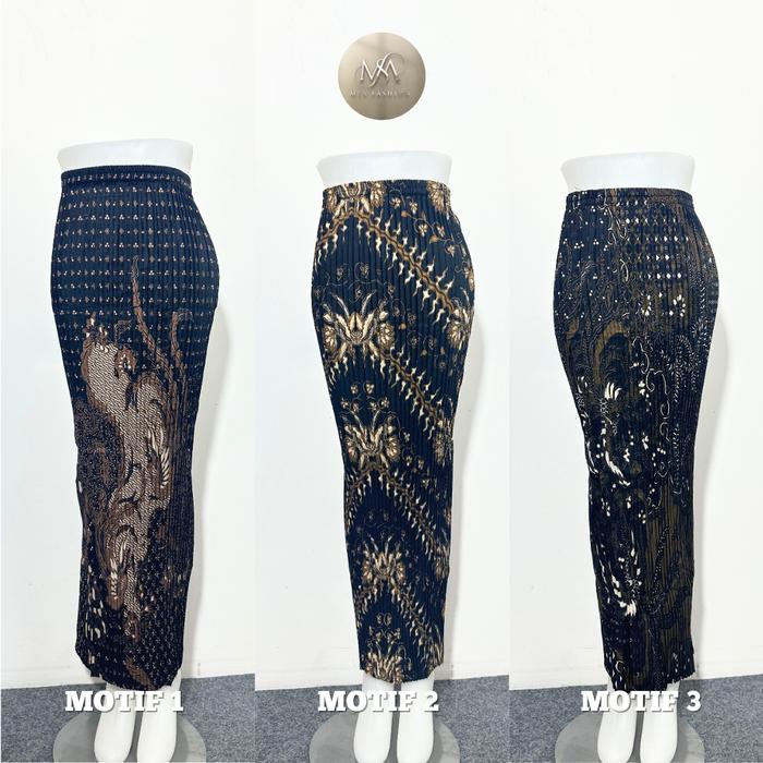 Rok plisket/rok plisket batik/rok kebaya/rok plisket motif/rok kebaya batik