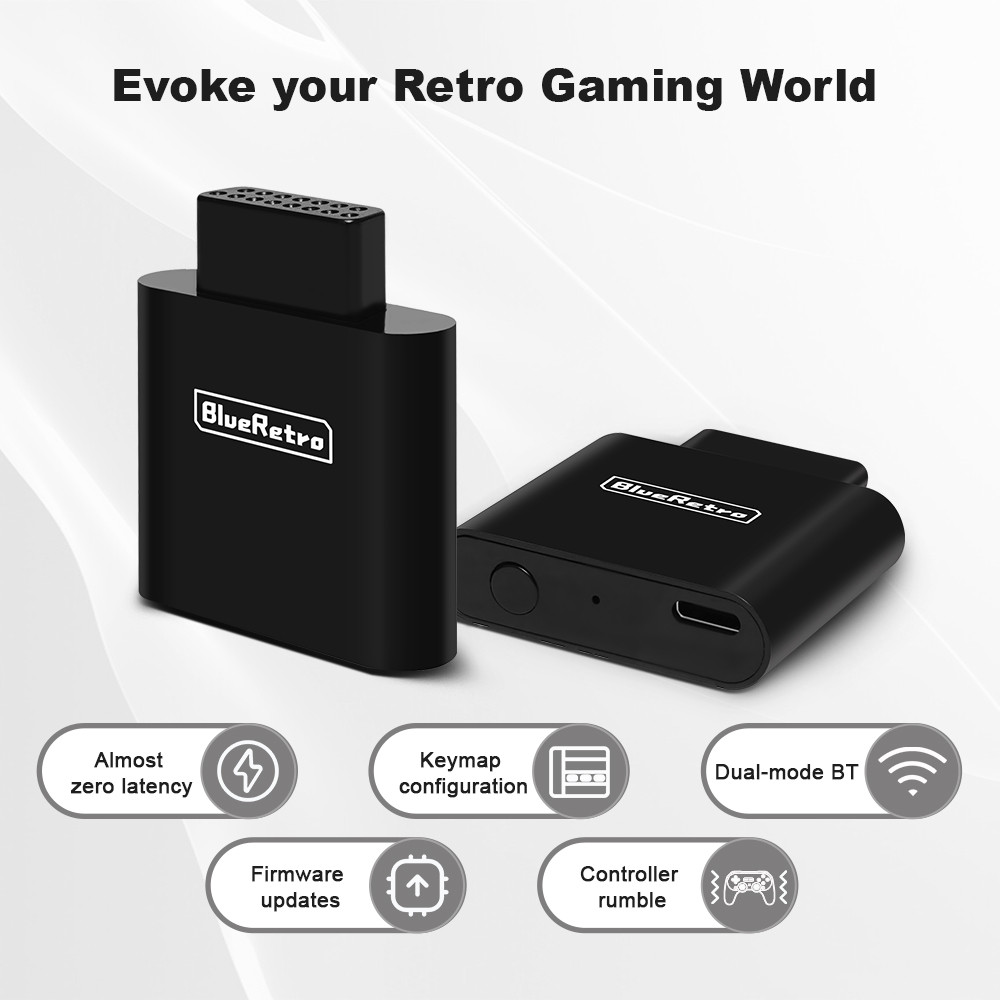 Retroscaler BlueRetro Wireless Game Controller Adapter For SNK NEOGEO MVS AES CD CDZ Conosle for
