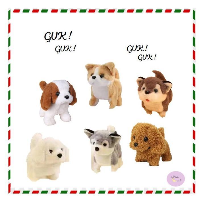 Mainan Boneka Anjing Bisa Bergerak, Berjalan & Berbunyi/ Mainan Anak Boneka Anjing Berjalan Lucu,