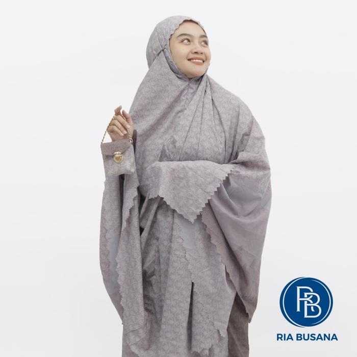 Ria Busana - Elnia - Mukena Traveling Mini Parachute Motif Abstrak Art. ELYA-TRAVELINGLASER