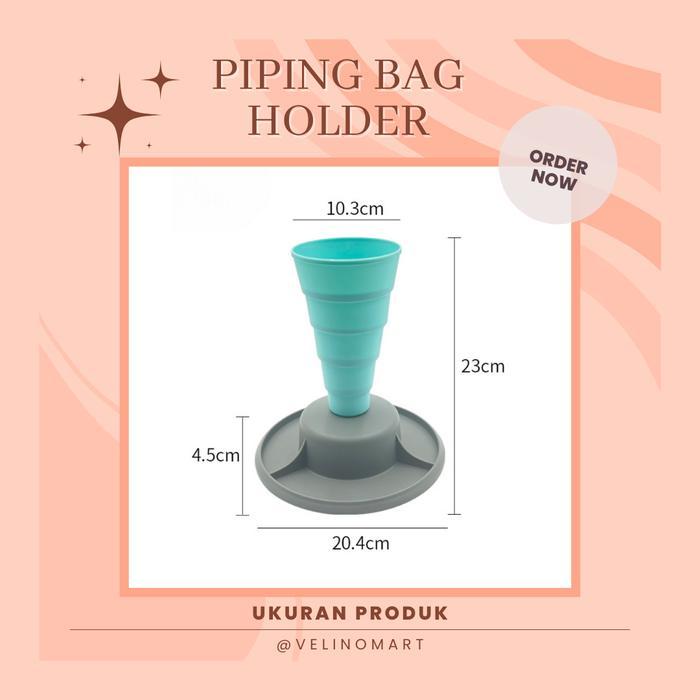 Corong Piping Bag / Penyangga Kantong Piping Bag / Corong Piping Bag Pengisi Adonan