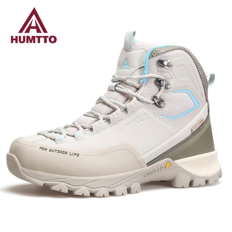 HUMTTO Waterproof Trekking Shoes Womens Luxury Designer Hiking Boots for Women Outdoor Climbing