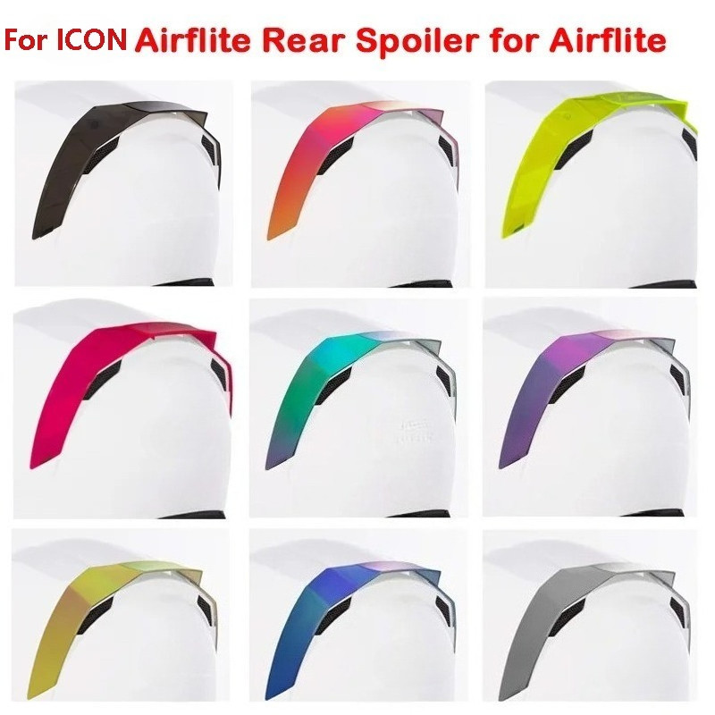 For Airflite Motorcycle Helmets Lids For Icon Airflite Rear Spoiler