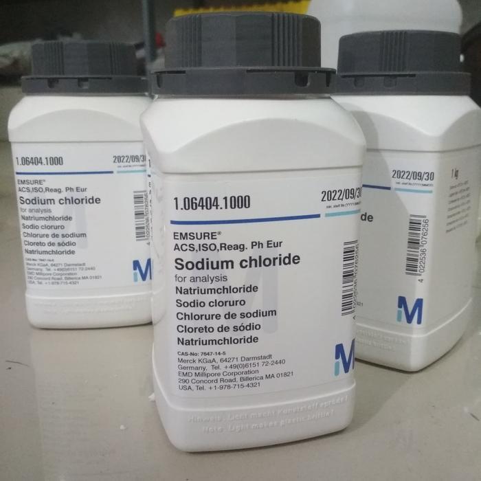 SODIUM CHLORIDE FOR ANALYSIS NACL MERCK EMSURE