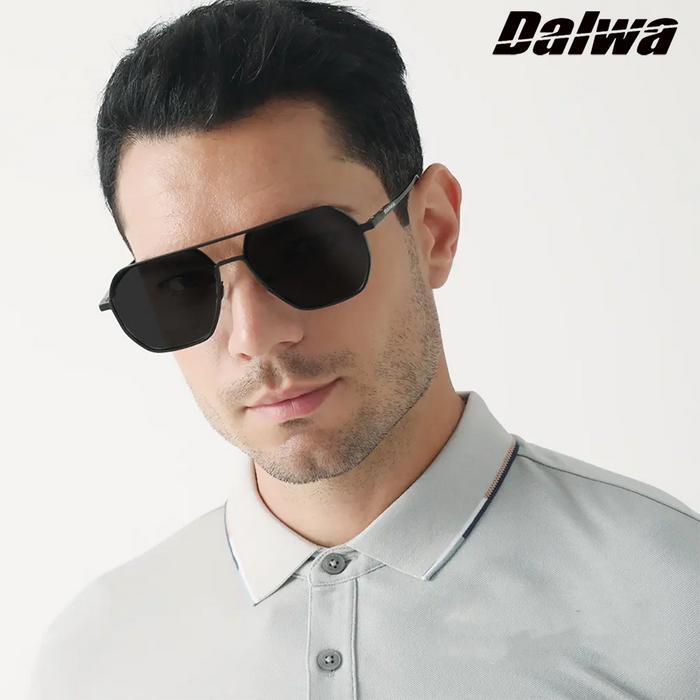 Bahan alumunium titaniumKacamata Hitam Photochromic Polarized Dalwa untuk Nyetir Pria - Lensa