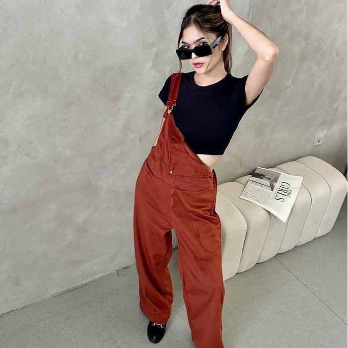 Hl Emily Jumpsuit Corduroy Casual- Overall Corduroy Realpict