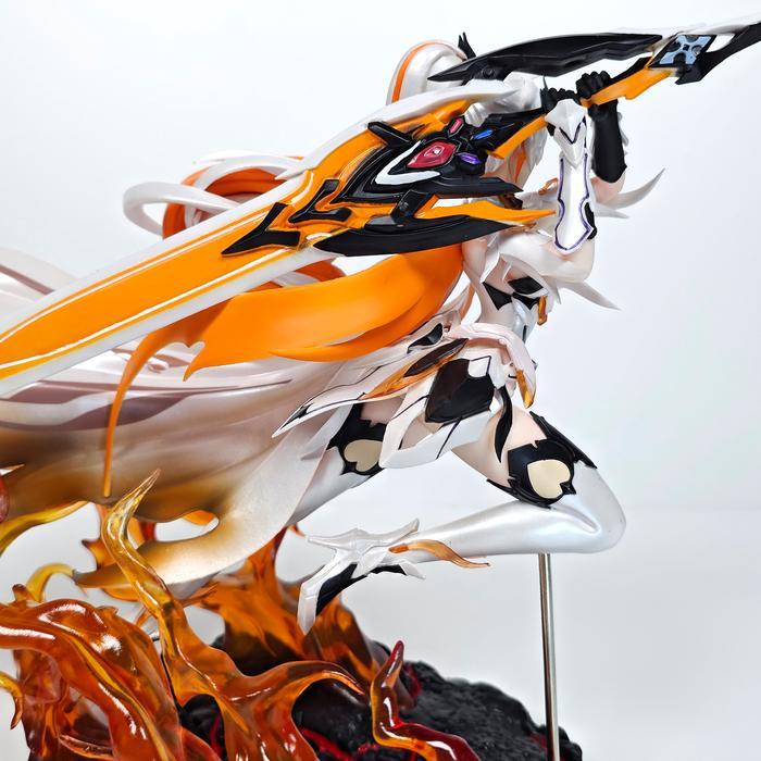Terbaru Kiana Kaslana Herrscher of Flamescion Honkai Impact 24cm Action Figure PVC D-KAS058 Barang