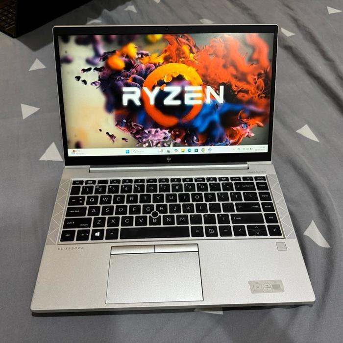 Laptop HP Elitebook 845 G8 Ryzen 7 / Ryzen 5 | 16GB RAM | SSD 512GB | Layar IPS | Backlight | Finger