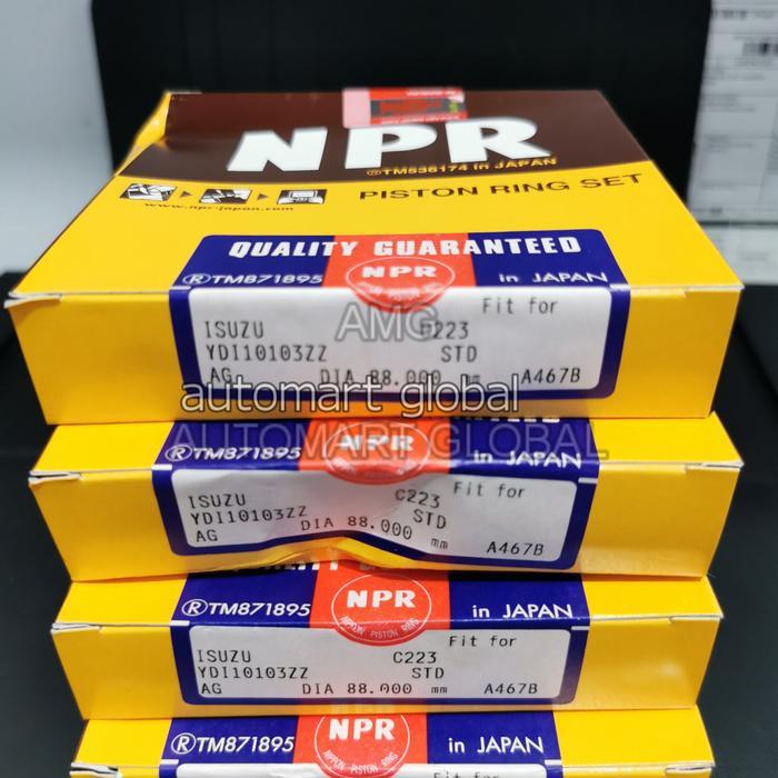ring piston panther 2.3 c223 npr japan news