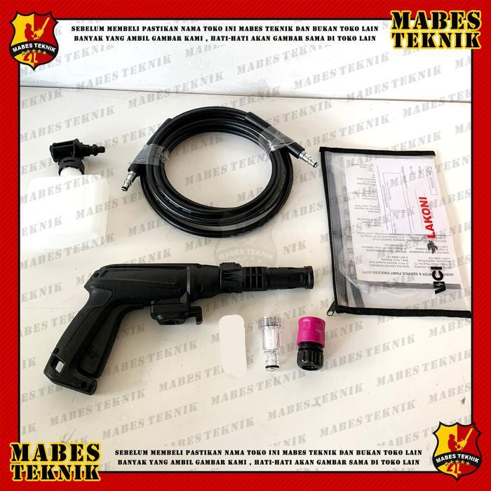 JET CLEANER 500 WATT LAKONI BASIC 85 M - MESIN STEAM CUCI MOTOR MOBIL LAKONI BASIC 85ML - 85 ML