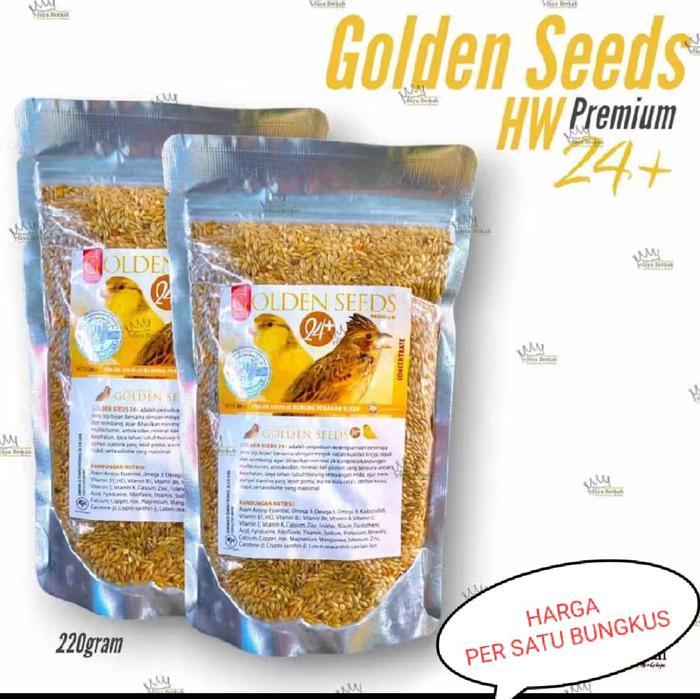 HW GOLDEN SEED HW GS BURUNG CANARY KENARI BRANJANGAN PAKAN BURUNG