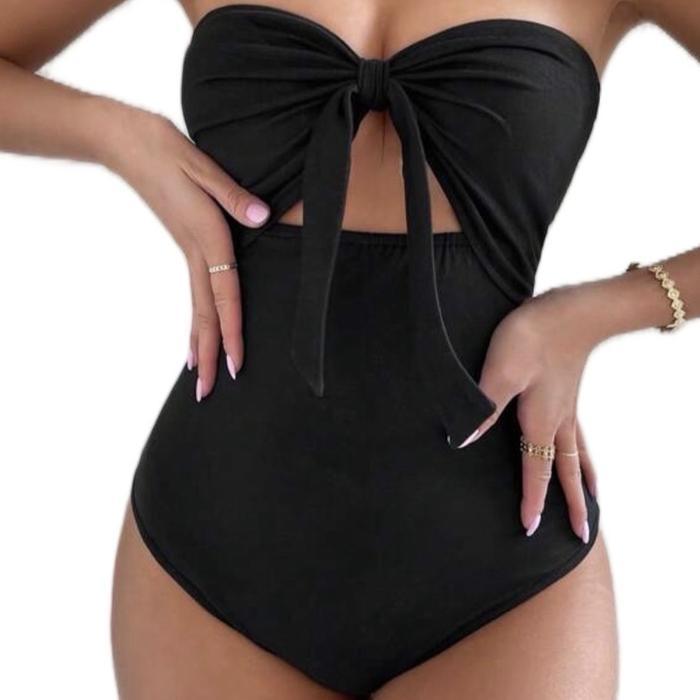 (Divesminis) Alodia bikini dewasa baju renang pantai wanita polos