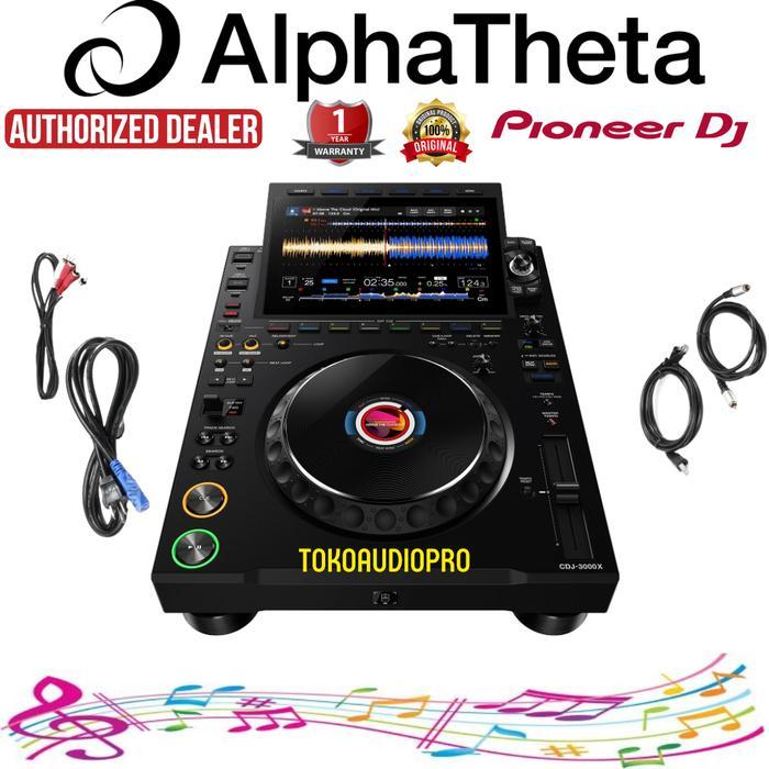 Alphatheta Cdj-3000X Next Generation Profesional Dj Player Pioneer Alphatheta Cdj3000X Cdj-3000-X Co