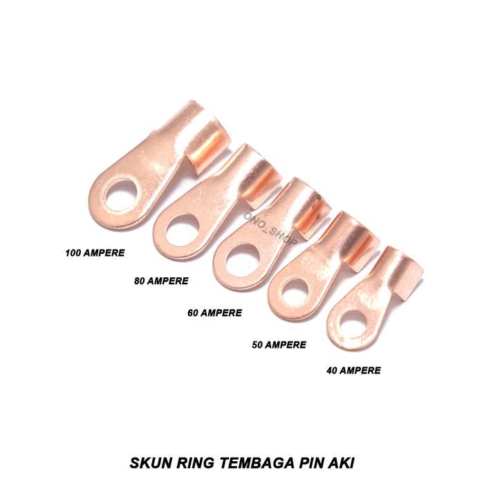 Skun Ring Tembaga Pin Aki 60 Ampere N60 - Vtr